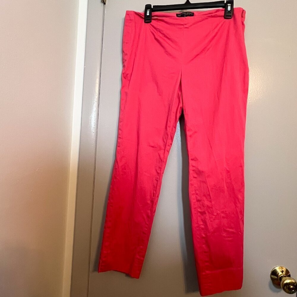 Brooks Brothers 346 Natalie Fit Pink Trouser Pants Size 10